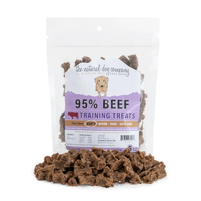 Tuesday's Natural Dog 95% Beef Training Bites 6oz