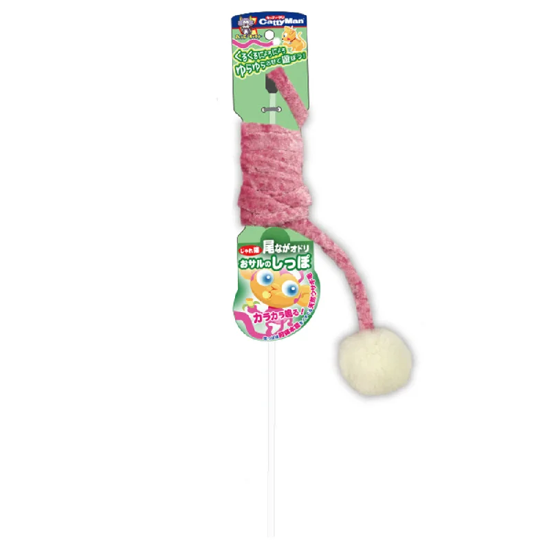 CattyMan Jareneko Odori Monkey Tail Cat Toy