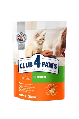 CLUB 4 PAWS Premium Pouches with Kitten Chicken Gravy