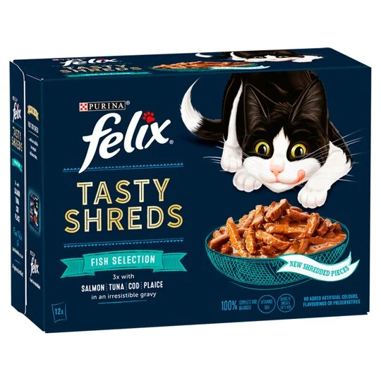 Felix Tasty Shreds 12 pack