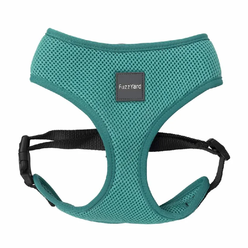 15% OFF 'S': FuzzYard Dog Harness (Lagoon)