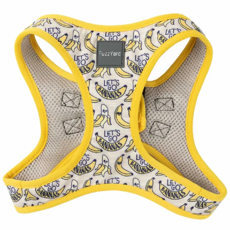 10% OFF: FuzzYard Step-In Dog Harness (Go Bananas)