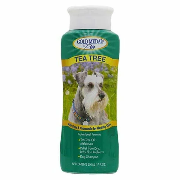 Gold Medal Tea Tree Dog Shampoo 17oz