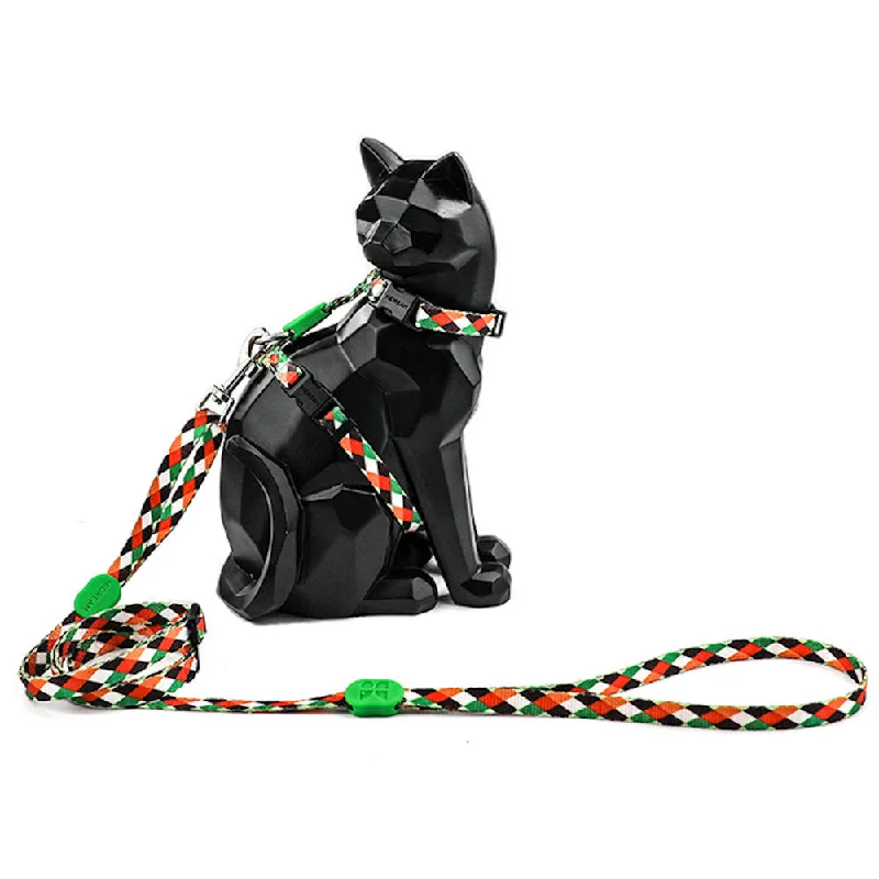 Hidream Profusion Cat H-Harness & Leash Set (Pop Art)