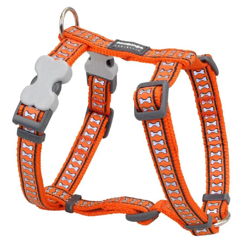 Red Dingo Reflective Dog Harness - Medium