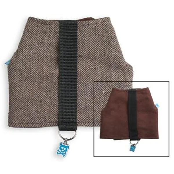 Herringbone & Brown - Power Reversible Harnesses