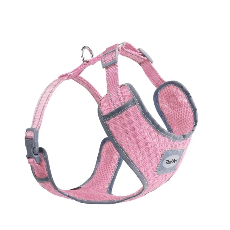 ThinkPet Air Mesh Harness - Light Pink