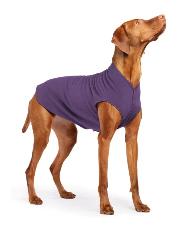 Gold Paw Stretch Fleece - Huckleberry