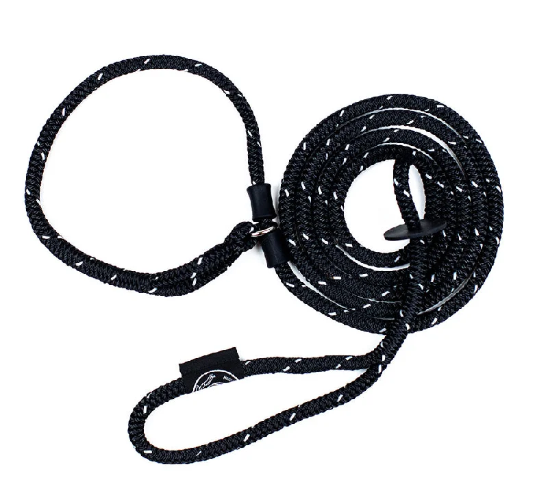 Harness Lead - Jetty (Black Reflective) -