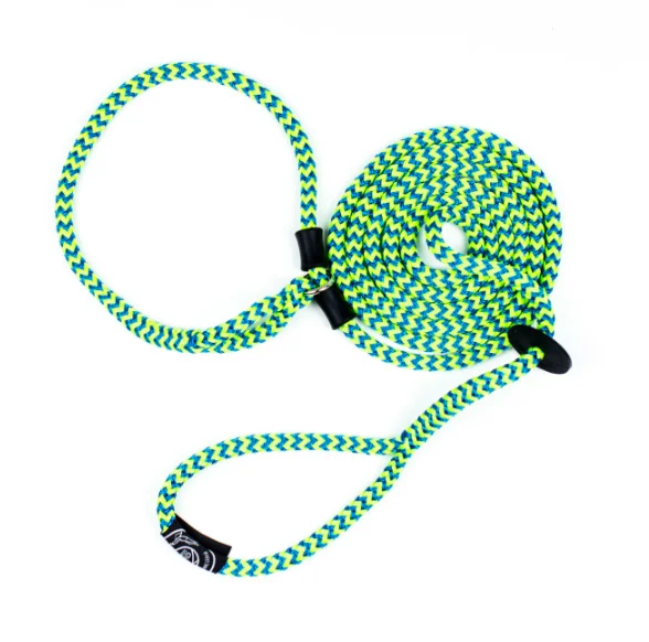 Harness Lead - Peacock (Blue/Lime) -