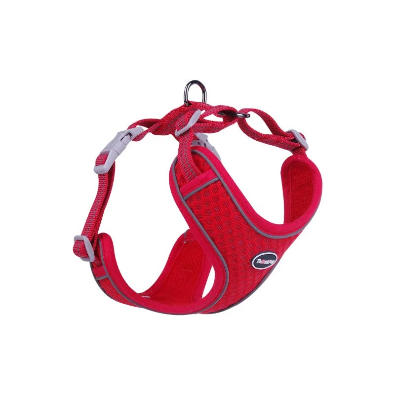 ThinkPet Air Mesh Harness - Red