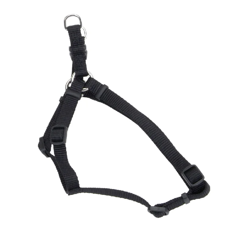 Coastal Comfort Wrap Adjustable Nylon Harness Large Black