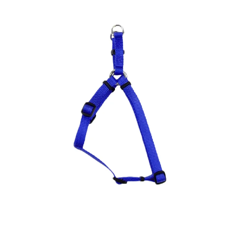 Coastal Comfort Wrap Adjustable Nylon Harness Large Blue