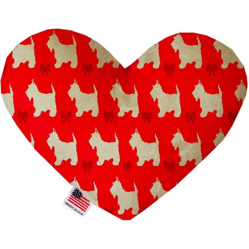 Heart Dog Toy Christmas Westies