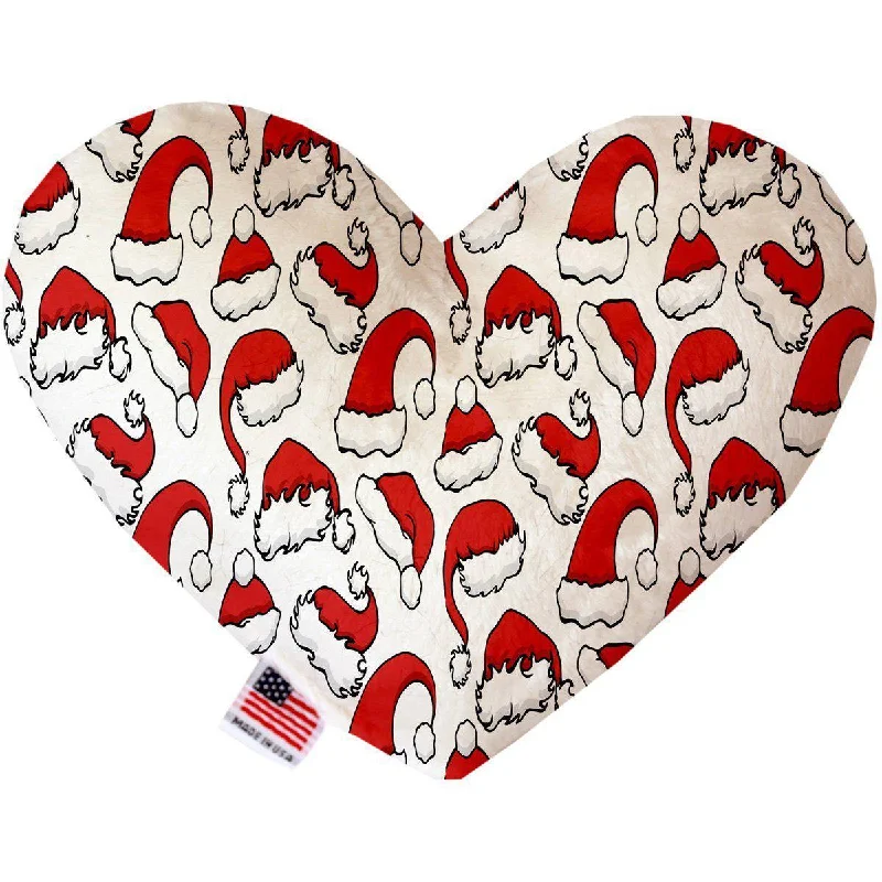 Heart Dog Toy Santa Hats