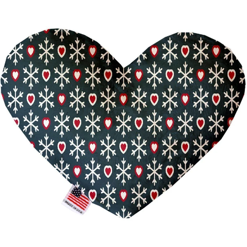 Heart Dog Toy Snowflakes And Hearts