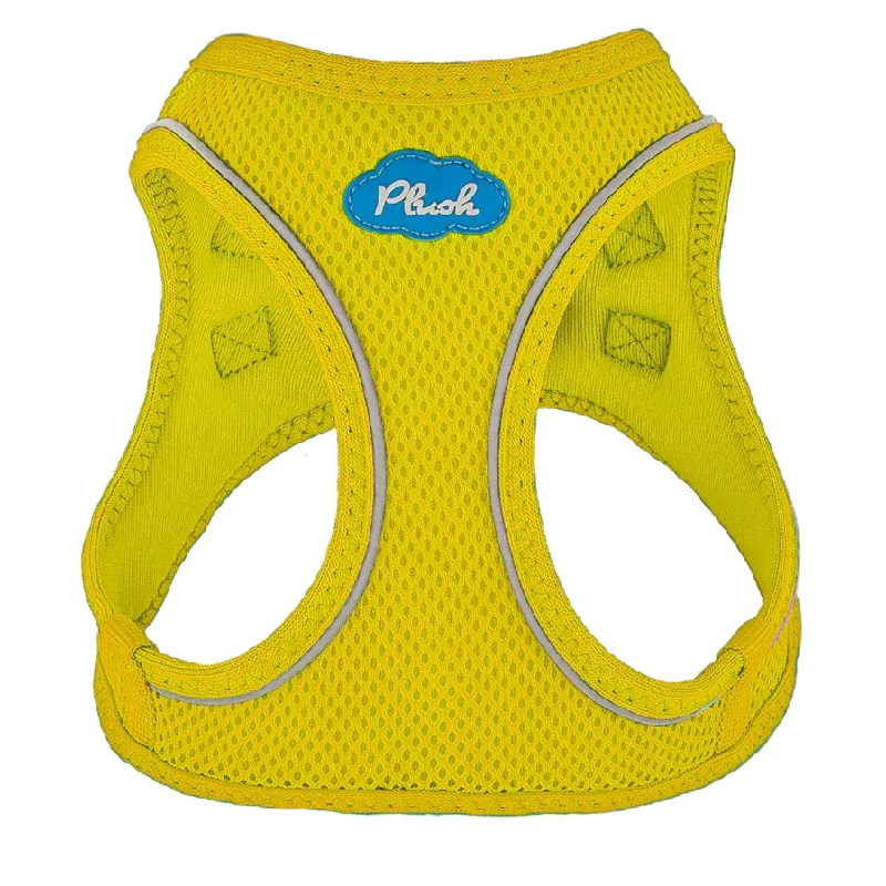 Plush Step In Air Mesh Dog Harness Blazing Yellow