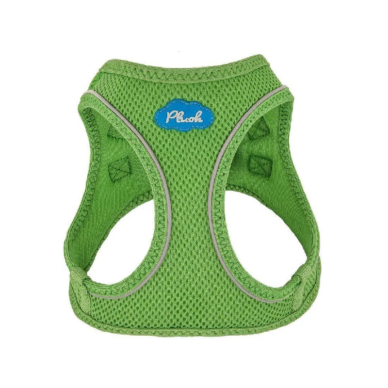 Plush Step In Air Mesh Dog Harness Grass Green