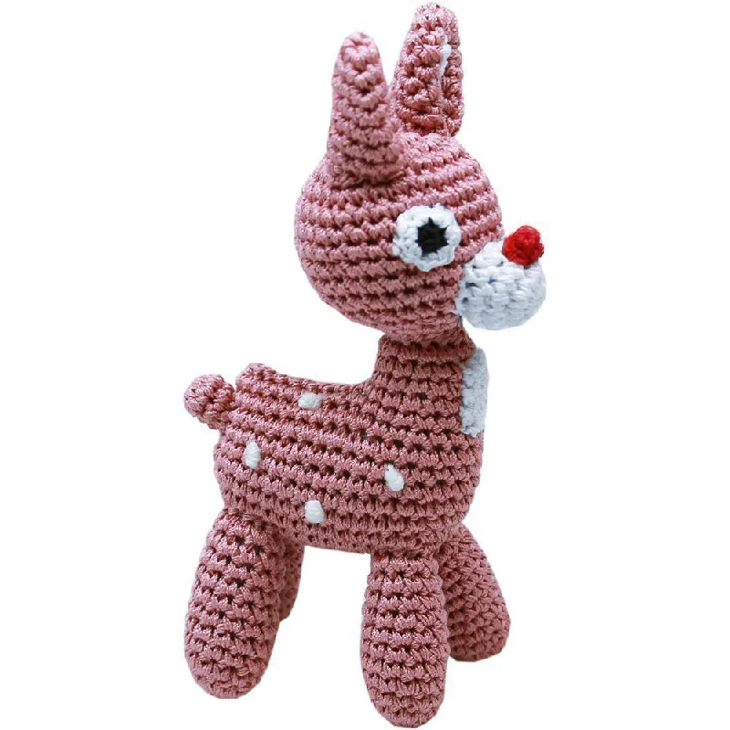 Rudy The Reindeer Organic Cotton Dog Toy