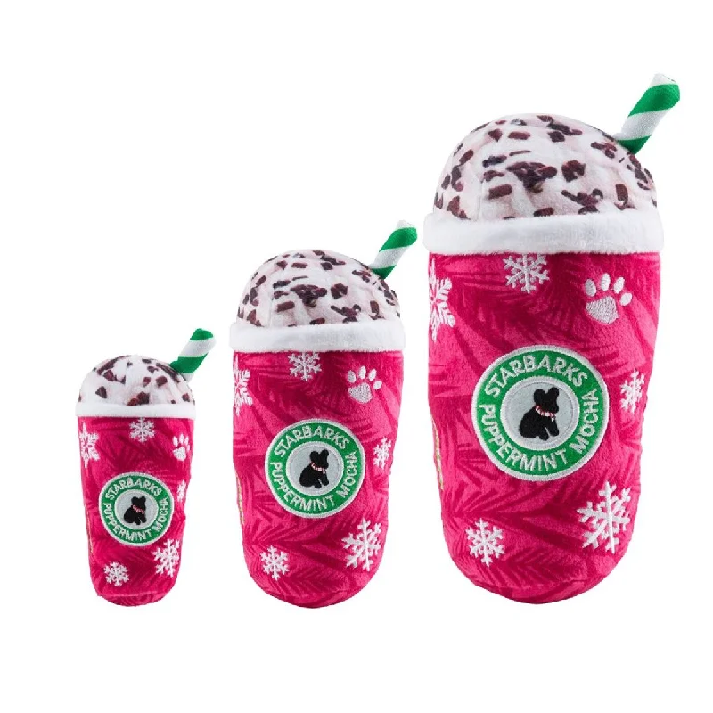 Starbarks Original Puppermint Mocha Cup Dog Toy